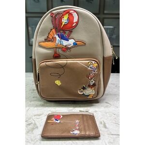 Disney Chip 'N Dale Rescue Rangers Mini Backpack & cardholder